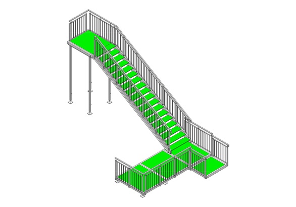 Container Podestanlage
